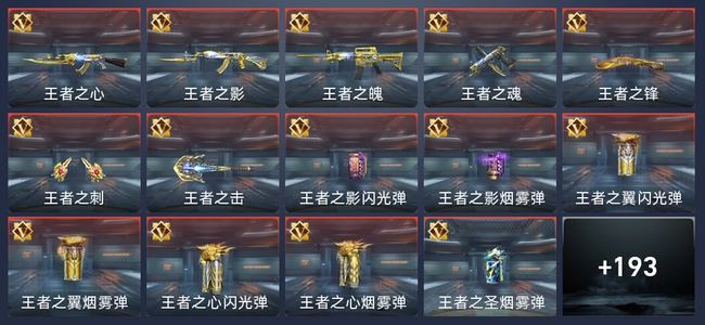 穿越火线：枪战王者V8 307英雄武器 新锐