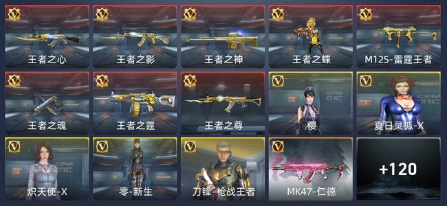 穿越火线：枪战王者V1 237英雄武器 新锐