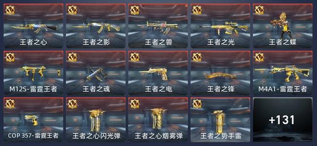 穿越火线：枪战王者V8 180英雄武器 新锐