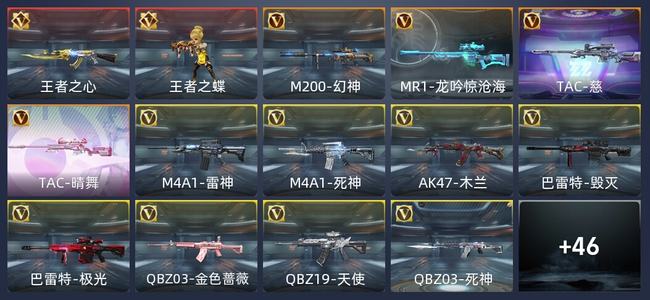 穿越火线：枪战王者V3 111英雄武器 新锐