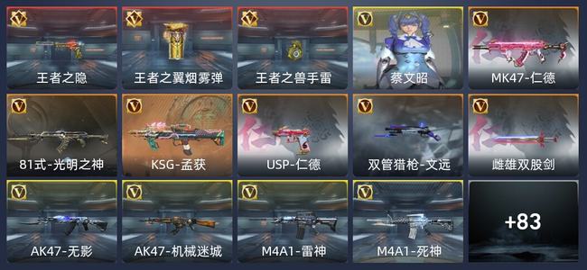 穿越火线：枪战王者V4 136英雄武器 新锐