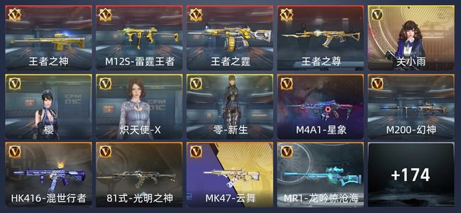 穿越火线：枪战王者V5 351英雄武器 新锐
