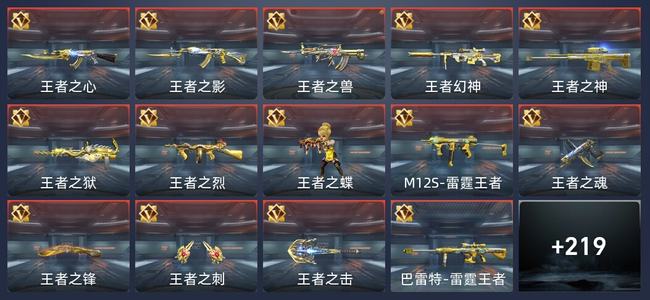 穿越火线：枪战王者V9 354英雄武器 新锐