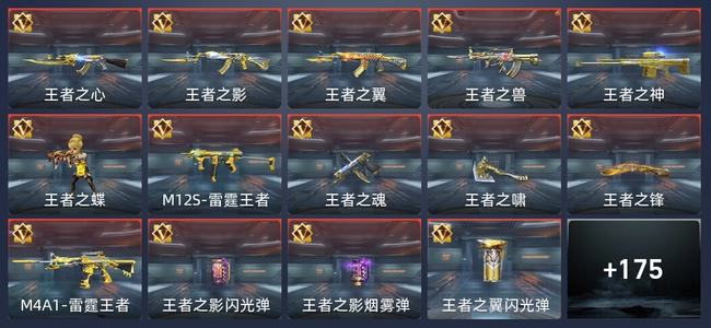 穿越火线：枪战王者V8 256英雄武器 新锐