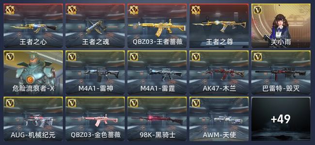 穿越火线：枪战王者V2 103英雄武器 新锐