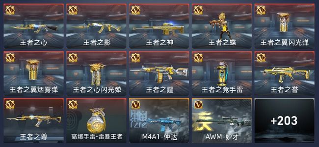 穿越火线：枪战王者V4 12王者 251英雄武器 345万化 新锐