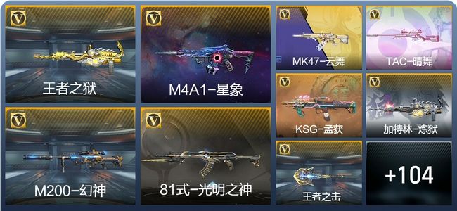 穿越火线：枪战王者V7 191英雄武器 新锐