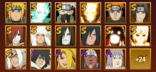 火影忍者V9 14S忍 28A忍 42忍 100W内战力 见习