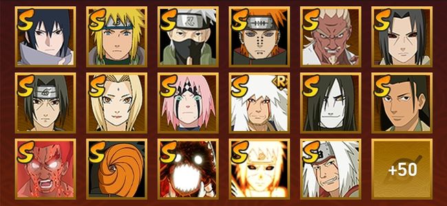 火影忍者V11 18S忍 51A忍 69忍 100W内战力 见习