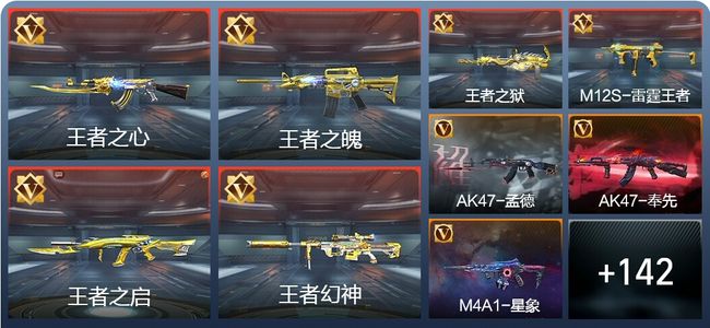 穿越火线：枪战王者V7 209英雄武器 新锐