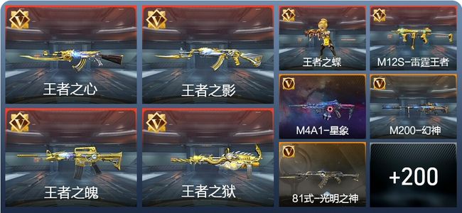 穿越火线：枪战王者V7 335英雄武器 新锐