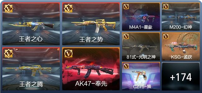 穿越火线：枪战王者V7 312英雄武器 新锐