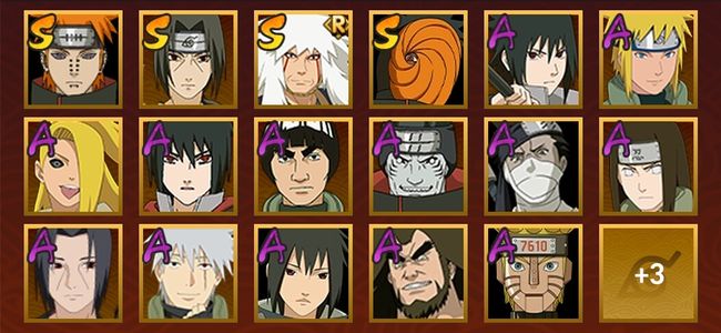 火影忍者V7 5S忍 17A忍 22忍 200W战力