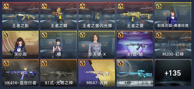 穿越火线：枪战王者V6 207英雄武器 新锐