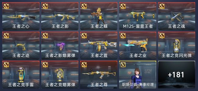 穿越火线：枪战王者V7 339英雄武器 新锐
