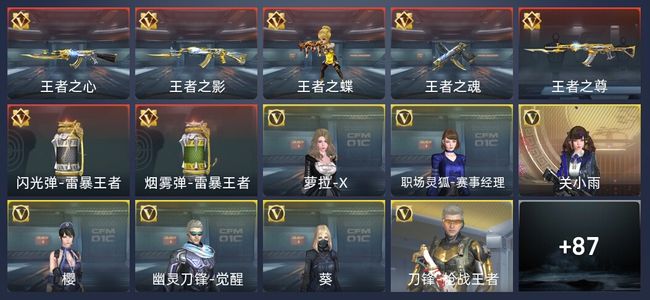 穿越火线：枪战王者V5 180英雄武器 新锐