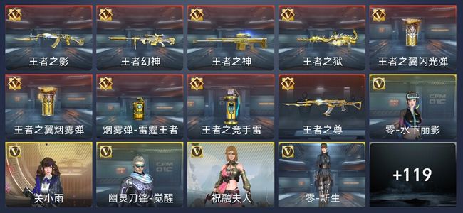穿越火线：枪战王者V5 220英雄武器 新锐