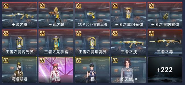 穿越火线：枪战王者V6 423英雄武器 新锐