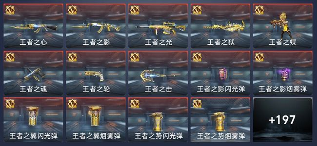 穿越火线：枪战王者V8 358英雄武器 新锐