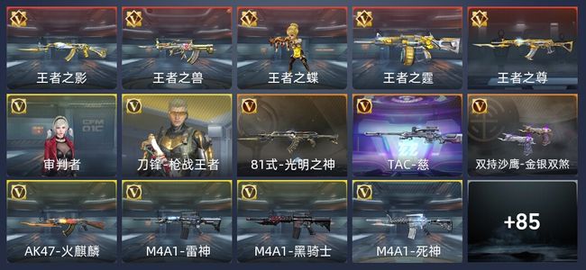 穿越火线：枪战王者V2 180英雄武器 新锐