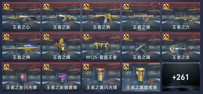穿越火线：枪战王者V8 495英雄武器 新锐