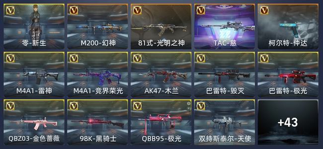穿越火线：枪战王者V3 97英雄武器 新锐
