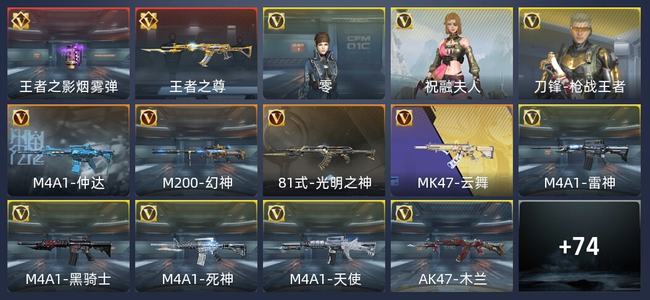 穿越火线：枪战王者V2 140英雄武器 新锐