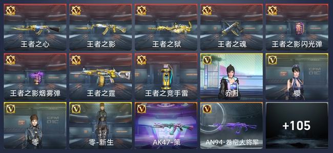 穿越火线：枪战王者V6 173英雄武器 新锐