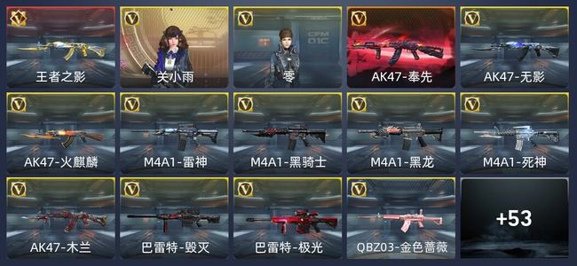 穿越火线：枪战王者V6 99英雄武器 新锐