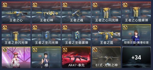 穿越火线：枪战王者V6 61英雄武器 新锐