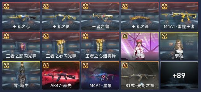 穿越火线：枪战王者V6 120英雄武器 新锐