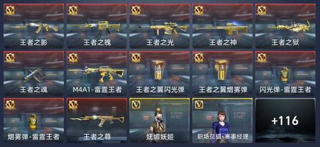 穿越火线：枪战王者V8 219英雄武器 新锐