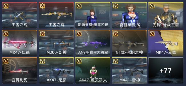 穿越火线：枪战王者V2 143英雄武器 新锐