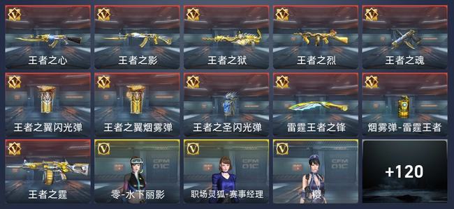 穿越火线：枪战王者V6 203英雄武器 新锐