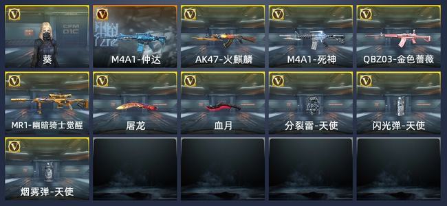 穿越火线：枪战王者V1 12英雄武器 新锐