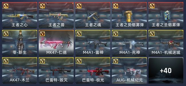 穿越火线：枪战王者V1 76英雄武器 新锐
