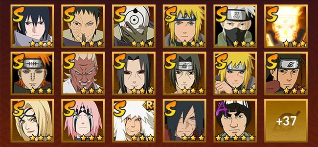 火影忍者V8 19S忍 35A忍 179忍 2340S碎片 20通灵 900W战力 前500名 暗部