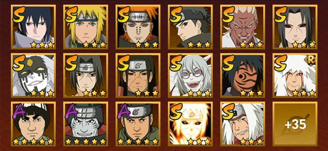 火影忍者V11 15S忍 37A忍 181忍 2029S碎片 18通灵 1000W战力 前500名 上忍