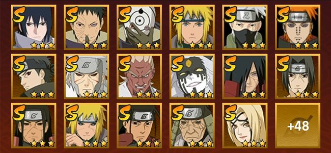 火影忍者V9 25S忍 40A忍 212忍 2921S碎片 19通灵 1000W战力 前1000名 影级