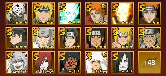 火影忍者V12 23S忍 42A忍 197忍 2758S碎片 21通灵 900W战力 上忍