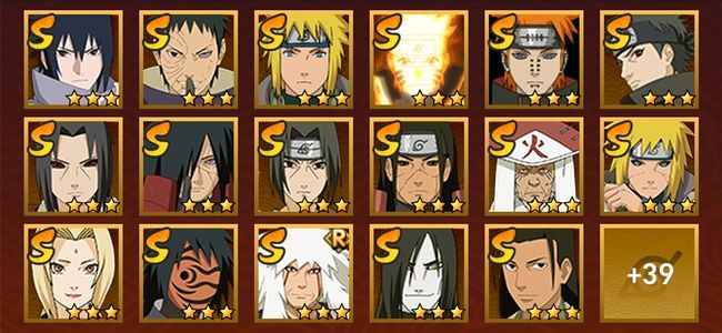 火影忍者V10 22S忍 34A忍 179忍 2771S碎片 17通灵 1000W战力 前500名 上忍