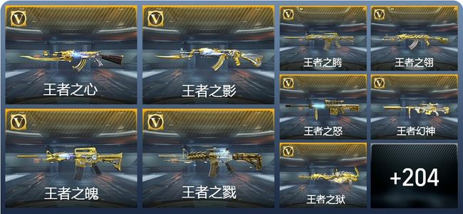 穿越火线：枪战王者V9 40王者武器 228英雄武器 9英雄角色 430万化 枪王