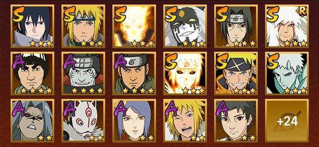 火影忍者V11 9S忍 32A忍 138忍 1220S碎片 17通灵 400W战力 上忍