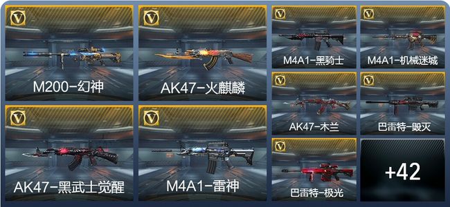 穿越火线：枪战王者51英雄武器 1英雄角色 54万化 精英