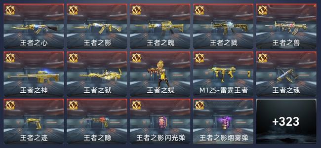 穿越火线：枪战王者V7 333英雄武器 8英雄角色 613万化 新锐
