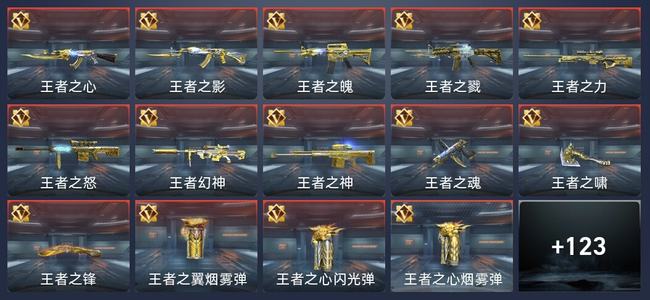 穿越火线：枪战王者V8 129英雄武器 8英雄角色 208万化 新锐
