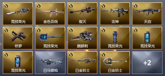 穿越火线（CF）0传说角色 0传说武器 0王者武器 0炫金武器 16V武器 3V角色 1皮肤 可排位 荣耀之巅