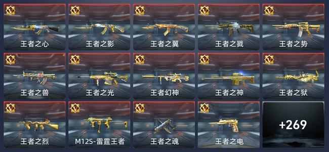 穿越火线：枪战王者V9 271英雄武器 10英雄角色 452万化 新锐
