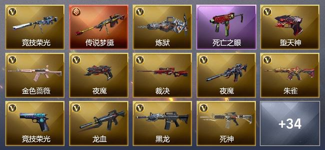 穿越火线（CF）0传说角色 1传说武器 5王者武器 1炫金武器 38V武器 2V角色 5皮肤 可排位 新锐