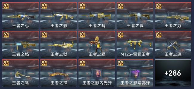 穿越火线：枪战王者V8 292英雄武器 10英雄角色 120万化 新锐